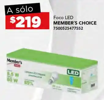 City Club Foco LED MEMBER'S CHOICE oferta