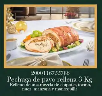 City Club Pechuga de pavo rellena 3 kg oferta