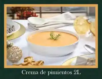 City Club Crema de pimientos 2L oferta