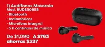Soriana Híper Audífonos Motorola oferta