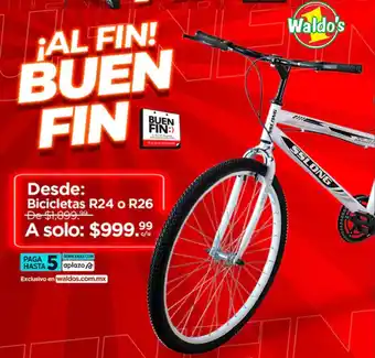 Waldos Bicicletas R24 o R26 oferta