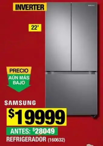 The Home Depot SAMSUNG REFRIGERADOR (160632) oferta