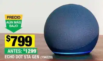 The Home Depot ECHO DOT 5TA GEN (194229) oferta