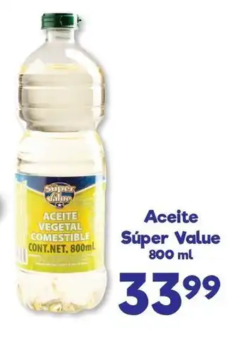S-Mart Aceite Súper Value 800 ml oferta
