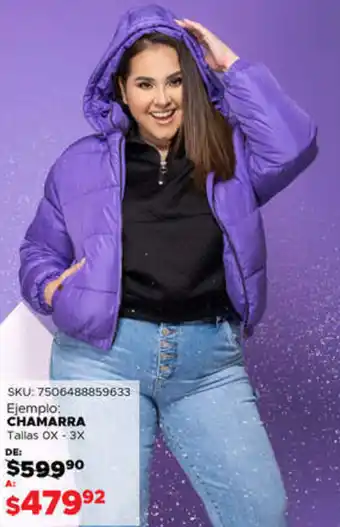 DelSol CHAMARRA Tallas OX-3X oferta