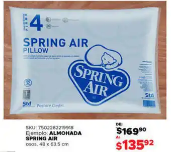 DelSol ALMOHADA SPRING AIR osos, 48 x 63.5 cm oferta