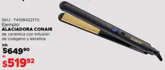 DelSol ALACIADORA CONAIR oferta