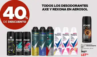 DelSol DESODORANTE AXE 150ml oferta