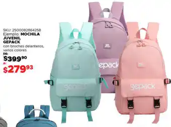 DelSol MOCHILA JUVENIL GEPACK oferta