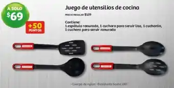 Soriana Express Juego de utensilios de cocina oferta