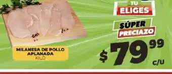 Merco MILANESA DE POLLO APLANADA KILO oferta