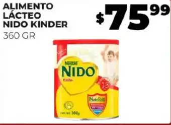 Merco ALIMENTO LÁCTEO NIDO KINDER 360 GR oferta
