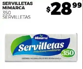 Merco SERVILLETAS MIMARCA 350 SERVILLETAS oferta
