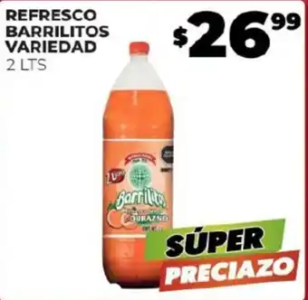 Merco REFRESCO BARRILITOS VARIEDAD 2 LTS oferta