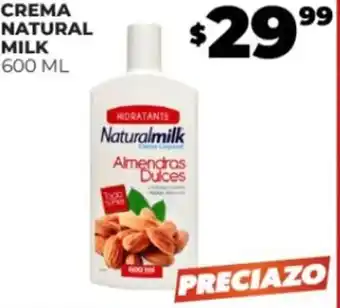 Merco CREMA NATURAL MILK 600 ML oferta