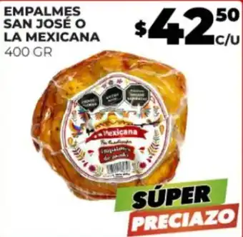 EMPALMES SAN JOSÉ O LA MEXICANA 400 GR