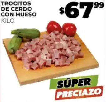 Merco TROCITOS DE CERDO CON HUESO KILO oferta