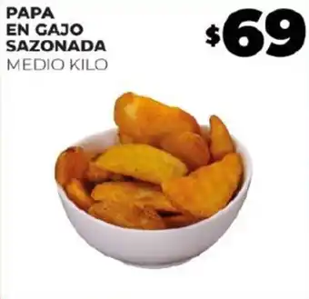 Merco PAPA EN GAJO SAZONADA MEDIO KILO oferta