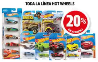 Farmacias Guadalajara TODA LA LÍNEA HOT WHEELS oferta