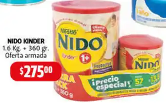 Farmacias Guadalajara NIDO KINDER 1.6 Kg + 360 gr Oferta armada oferta