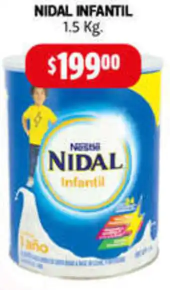 Farmacias Guadalajara NIDAL INFANTIL 1.5KG oferta