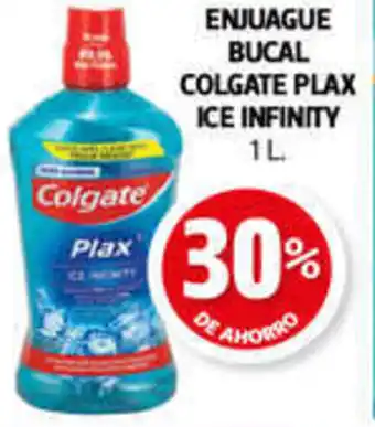 Farmacias Guadalajara ENJUAGUE BUCAL COLGATE PLAX ICE INFINITY 1L oferta