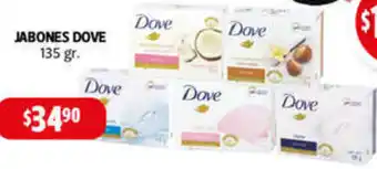 Farmacias Guadalajara JABONES DOVE 135GR oferta