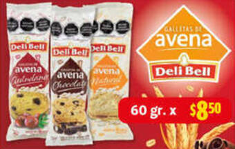 Farmacias Guadalajara Avena Deli Bell 60GR oferta