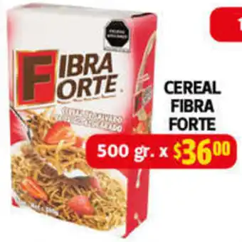 Farmacias Guadalajara CEREAL FIBRA FORTE 500GR oferta
