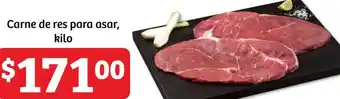 Soriana Híper Carne de res para asar kilo oferta