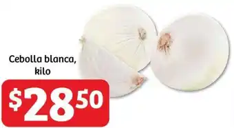 Soriana Híper Cebolla blanca kilo oferta