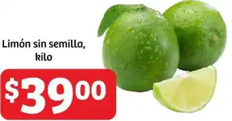 Soriana Híper Limón sin semilla kilo oferta