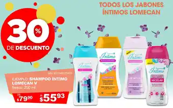 DelSol SHAMPOO ÍNTIMO LOMECAN V fresco 200ml oferta