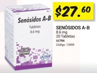 Farmacias Bazar SENÓSIDOS A-B 20 Tabletas ULTRA oferta