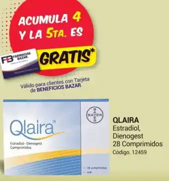 QLAIRA Estradiol, Dienogest 28 Comprimidos