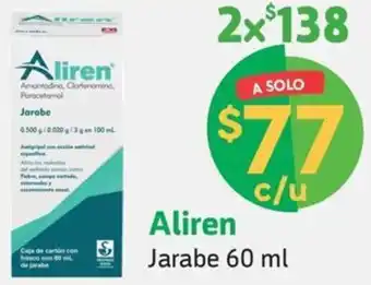 Farmacias YZA Aliren Jarabe 60 ml oferta
