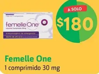 Farmacias YZA Femelle One 1 comprimido 30 mg oferta