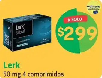 Farmacias YZA Lerk 50 mg 4 comprimidos oferta