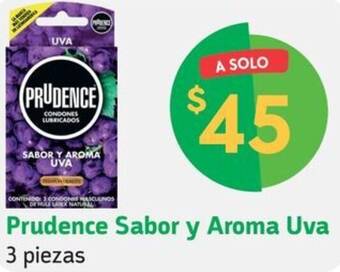 Farmacias YZA Prudence Sabor y Aroma Uva 3 piezas oferta