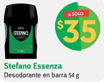 Farmacias YZA Stefano Essenza Desodorante en barra 54 g oferta