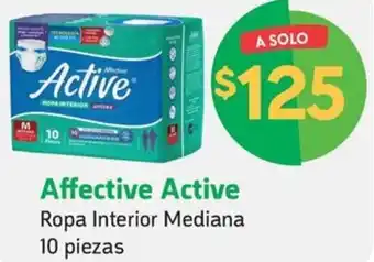 Farmacias YZA Affective Active Ropa Interior Mediana 10 piezas oferta