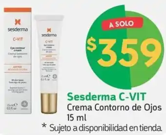 Farmacias YZA Sesderma C-VIT Crema Contorno de Ojos 15 ml oferta
