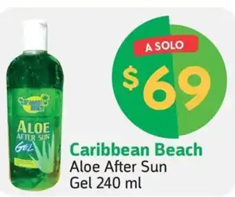Farmacias YZA Caribbean Beach Aloe After Sun Gel 240 ml oferta