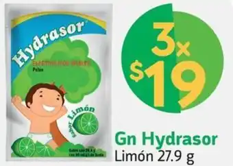 Farmacias YZA Gn Hydrasor Limón 3x27.9g oferta