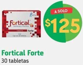 Farmacias YZA Fortical Forte 30 tabletas oferta