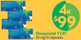 Farmacias YZA Omeprazol YZA 4x20 mg 14 cápsulas oferta