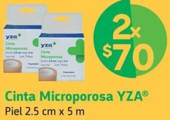 Farmacias YZA Cinta Microporosa YZA Piel 2x2.5 cm x 5 m oferta