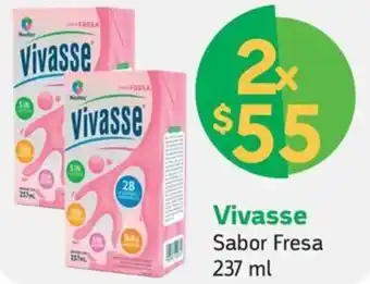 Farmacias YZA Vivasse Sabor Fresa 2x237ml oferta