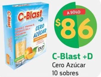 Farmacias YZA C-Blast +D Cero Azúcar 10 sobres oferta
