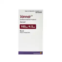 Farmacias YZA Vannair aerosol 160mcg/4.5mcg 120 dosis oferta